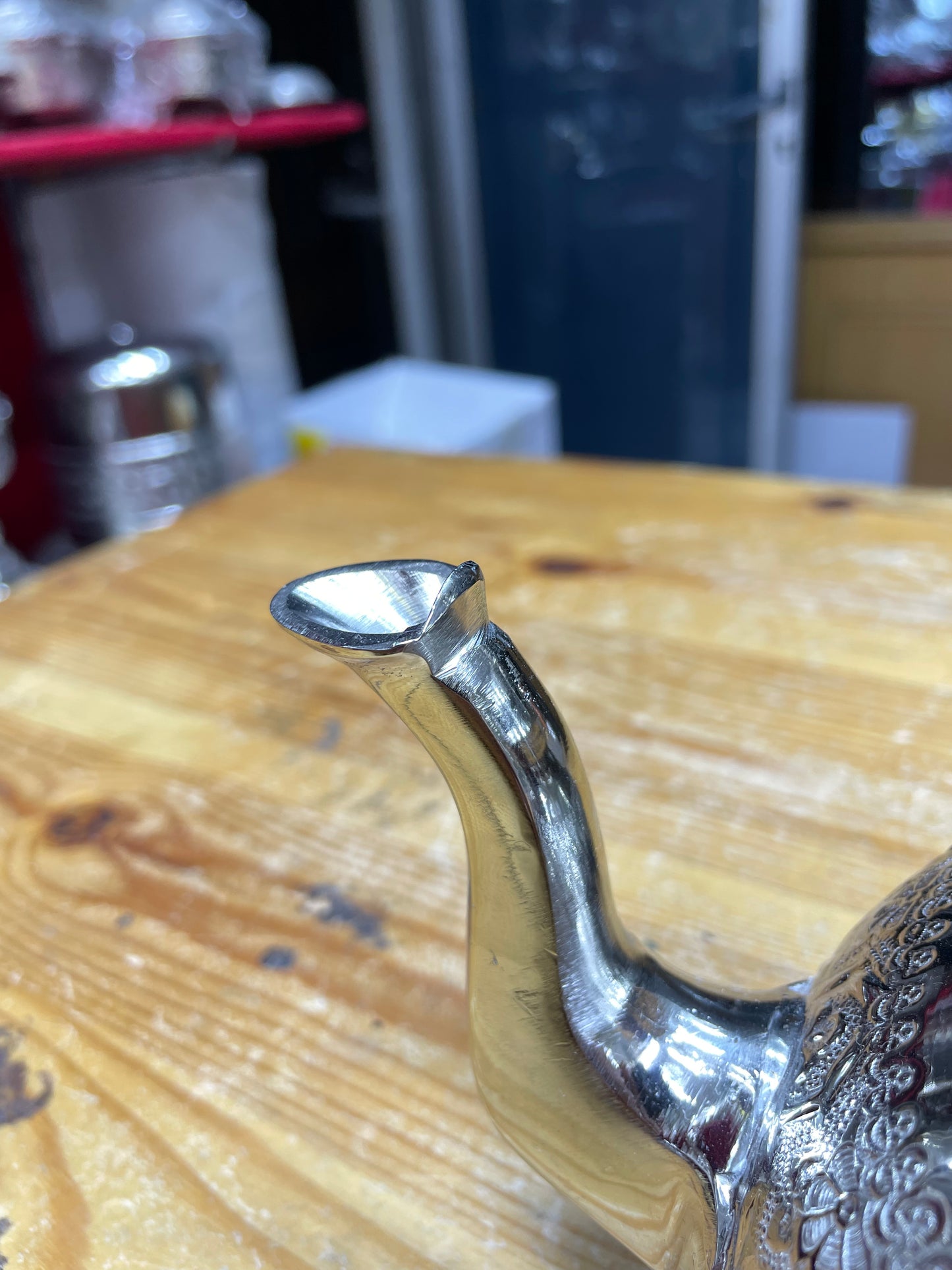 Fassi Moroccan Silver Teapot – Handcrafted Elegance