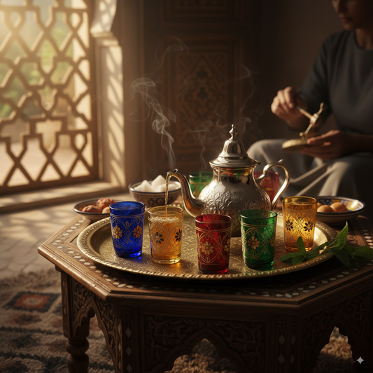 Discover Moroccan Tea & Authentic Handcrafted Tea Sets