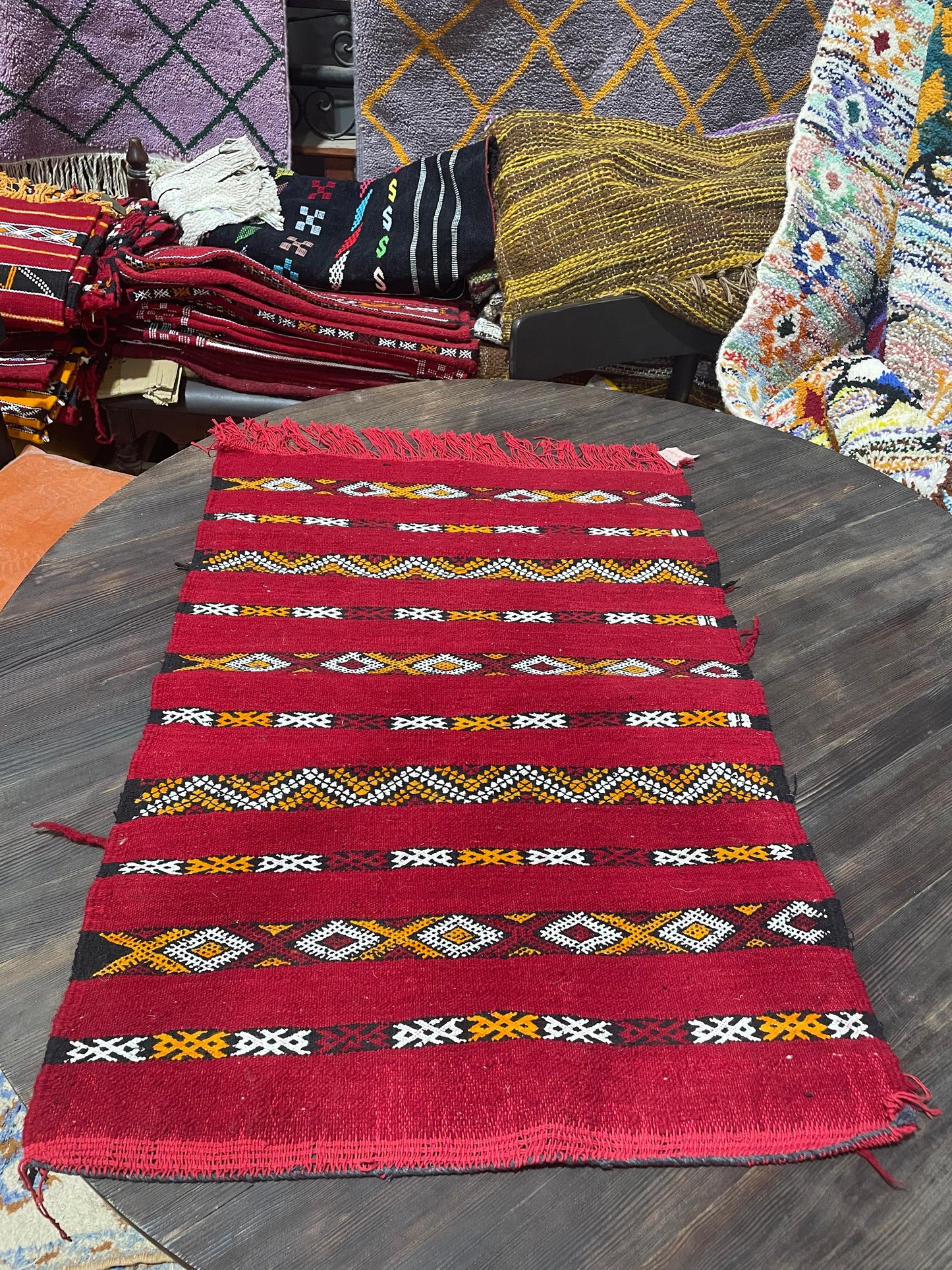 Handwoven Berber Rug – 100x70 cm of Moroccan Artistry