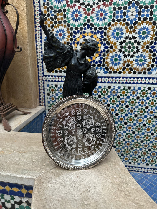 Zahara Silver – Moroccan Tea Tray